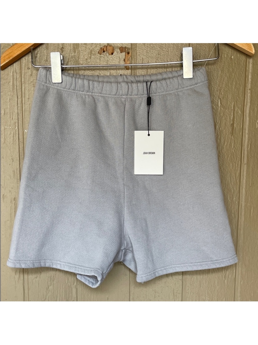Joah Brown Athletic Fitted Sweatshort in Light Gray  Size XS/S